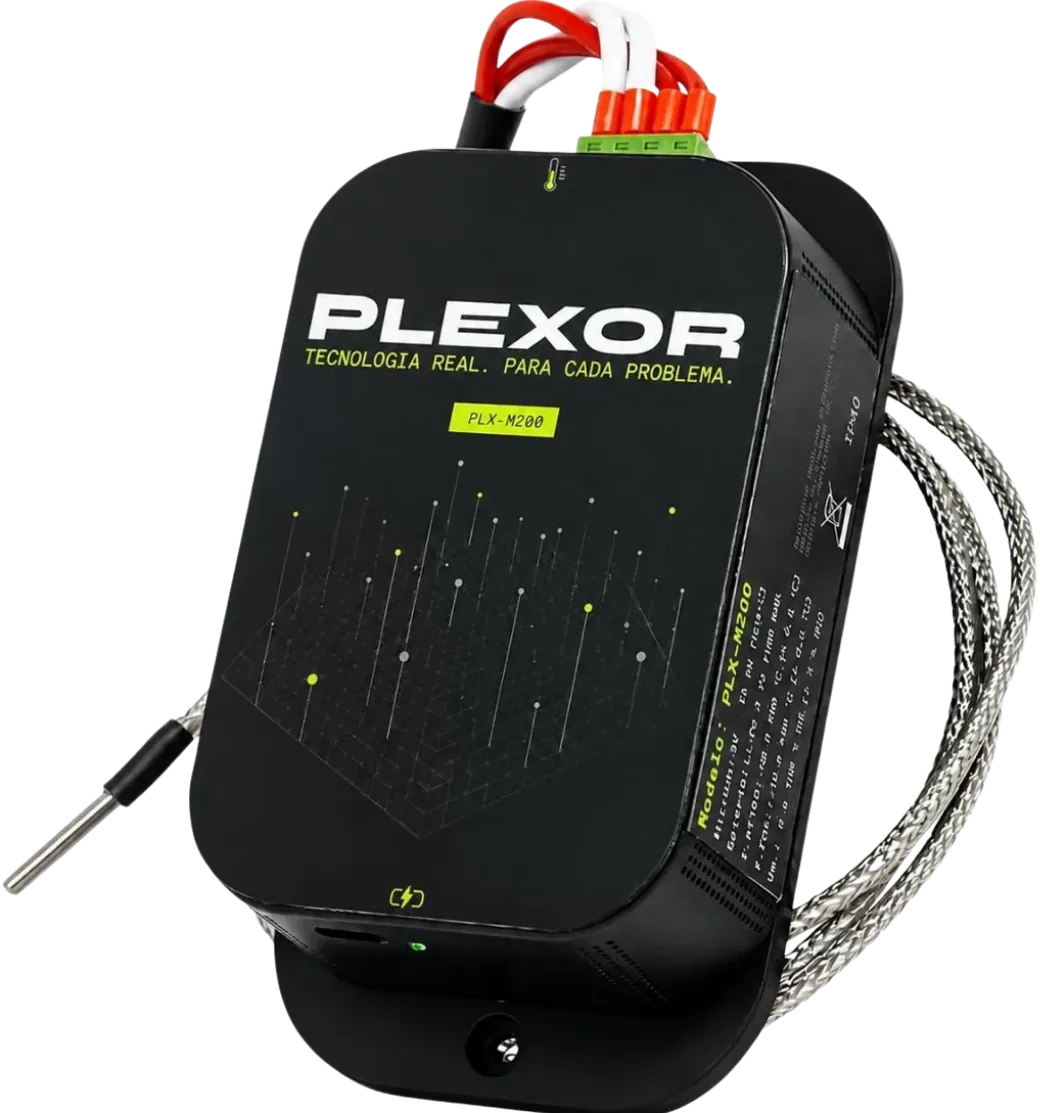 PLX-M200 conectado à plataforma PLEXOR IoT